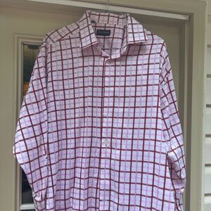 Men’s long shelve shirt     David  Donahue   Like new